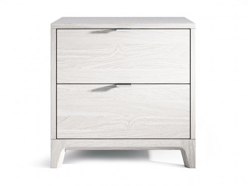 прикроватная тумба case с 2 ящиками беленый дуб в Нижнекамске