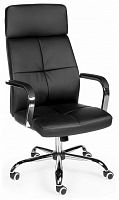 кресло для руководителя norden chairs алекс, обивка: искусственная кожа, цвет: экокожа черная в Нижнекамске