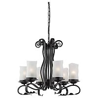 подвесная люстра arte lamp scroll a7915lm-6bk в Нижнекамске