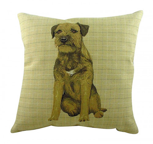 подушка с фото бордер терьера border terrier в Нижнекамске