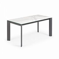 стол atta 160 (220)x90 с белой столешницей cc0186k05 от la forma (ex julia grup) в Нижнекамске