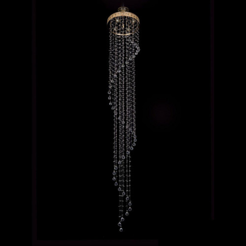 каскадная люстра bohemia ivele 8313/40-250/g/balls в Нижнекамске