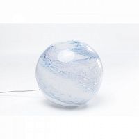лампа настольная elements голубая в форме шара в Нижнекамске