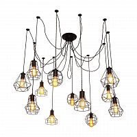 подвесная люстра arte lamp a4051sp-12bk в Нижнекамске