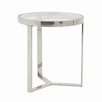 стол silver glass small серебристый, прозрачный в Нижнекамске
