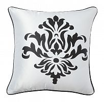подушка с геральдическими лилиями fleur de lys ii white в Нижнекамске