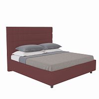кровать двуспальная 160х200 коричневая shining modern в Нижнекамске