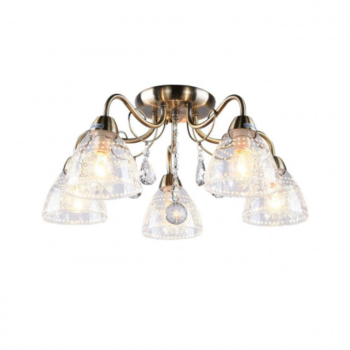 потолочная люстра arte lamp rugiada a1658pl-5ab в Нижнекамске
