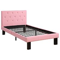 кровать poundex faux leather 90х200 в Нижнекамске