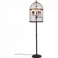 торшер cage chandelier коричневый в Нижнекамске