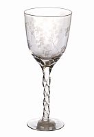 бокал для воды на узорной ножке (стекло) antic line dec в Нижнекамске