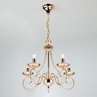 подвесная люстра eurosvet provence 22404/5 золото в Нижнекамске