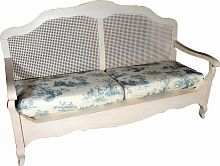 французкая лавочка mobilier de maison сине-белая в Нижнекамске
