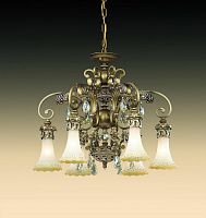 подвесная люстра odeon light ponga 2431/6 в Нижнекамске