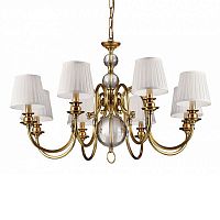 люстра newport 8 от delight collection белая/прозрачная/бронзовая в Нижнекамске