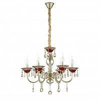 подвесная люстра odeon light dezira 3394/6 в Нижнекамске