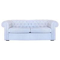 диван chesterfield двухместный прямой белый в Нижнекамске