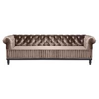 диван club sofa прямой коричневый в Нижнекамске