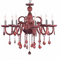 подвесная люстра ideal lux giudecca sp8 rosso в Нижнекамске
