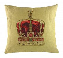 подушка с картинкой короны queen crown cream в Нижнекамске