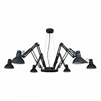 подвесная люстра arte lamp ragno a2043sp-6bk в Нижнекамске