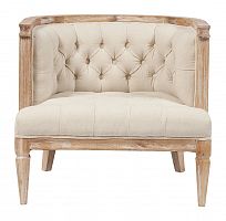 кресло westwood contemporary chair бежевый лен в Нижнекамске