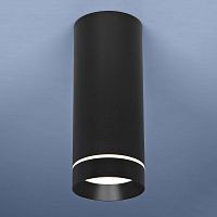 потолочный светодиодный светильник elektrostandard dlr022 12w 4200k черный матовый 4690389102967 в Нижнекамске