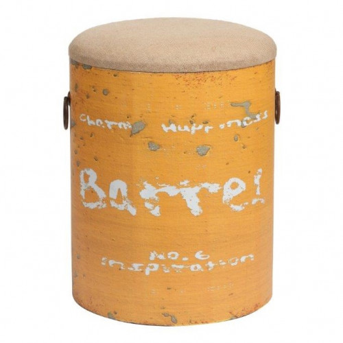 столик-табурет barrel orange оранжевый в Нижнекамске