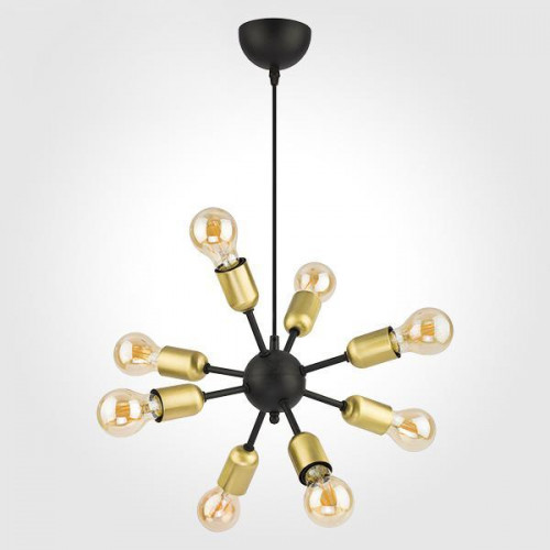 подвесная люстра tk lighting 1468 estrella black в Нижнекамске