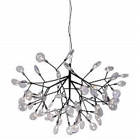 подвесная люстра crystal lux evita sp63 black/transparent в Нижнекамске