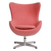 детское кресло egg chair коралловое в Нижнекамске