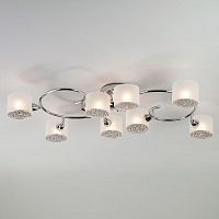 потолочная люстра eurosvet areta 70088/8 хром в Нижнекамске