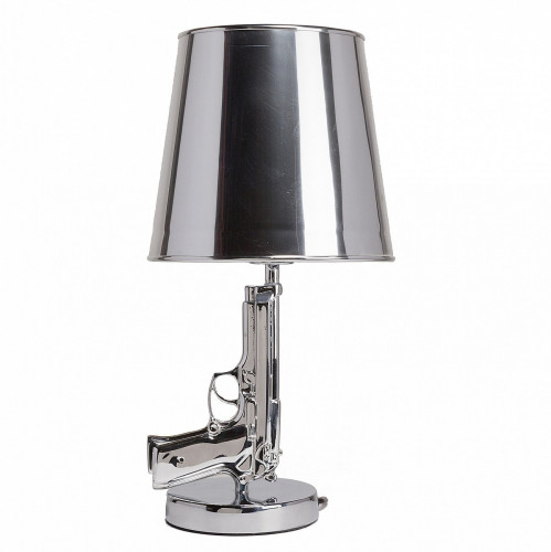 настольная лампа flos - bedside gun silver в Нижнекамске