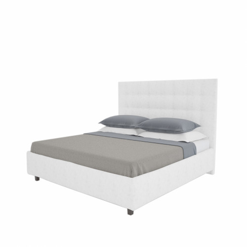 кровать royal black 90х200 велюр молочный р в Нижнекамске