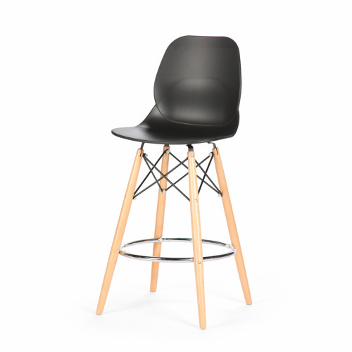 барный стул eiffel (eames style) черный в Нижнекамске