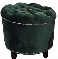 пуф круглый modena malachite малахитовый в Нижнекамске