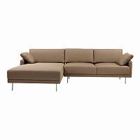 диван camber sofa угловой бежевый в Нижнекамске