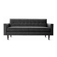 диван bantam sofa большой прямой темно-серый в Нижнекамске