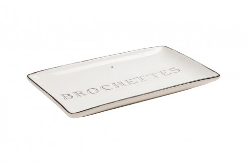 декоративное блюдо brochettes white в Нижнекамске