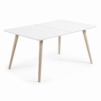стол quatre 160(260)x100 белый от la forma (ex julia grup) в Нижнекамске