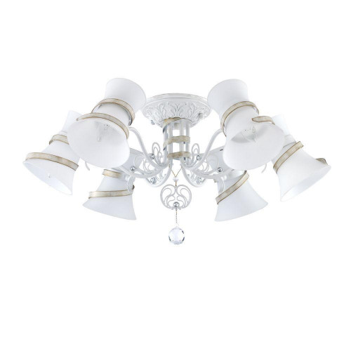 потолочная люстра maytoni baroque arm128-cl-06-w в Нижнекамске