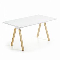 стол stick 140x80 лакированный матовый белый c822l05 от la forma (ex julia grup) в Нижнекамске