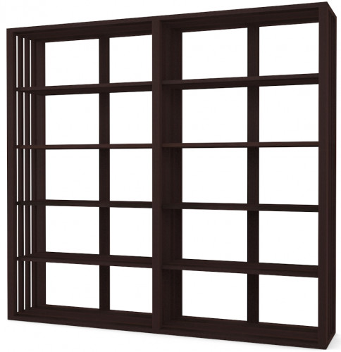 стеллаж dilan black (230*44*212) в Нижнекамске