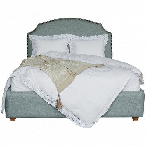 кровать двуспальная 160х200 голубая верона в Нижнекамске