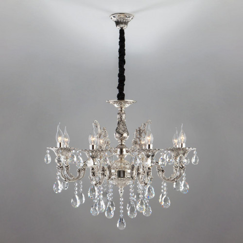 подвесная люстра bogates clarence 282/8 strotskis в Нижнекамске