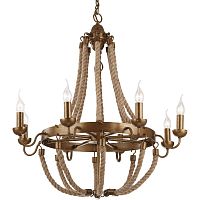подвесная люстра arte lamp amaca a8957lm-8bz в Нижнекамске