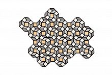 ковер parquet rhomb yellow 314x195 от gan в Нижнекамске