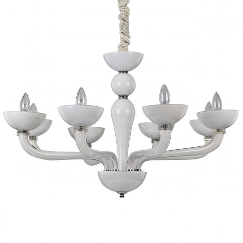 подвесная люстра ideal lux casanova sp8 bianco в Нижнекамске