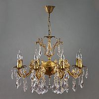 подвесная люстра ambiente granada 2118/8 ab new leaf в Нижнекамске