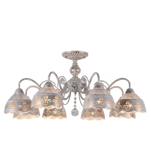 потолочная люстра arte lamp sicilia a9106pl-8wg в Нижнекамске